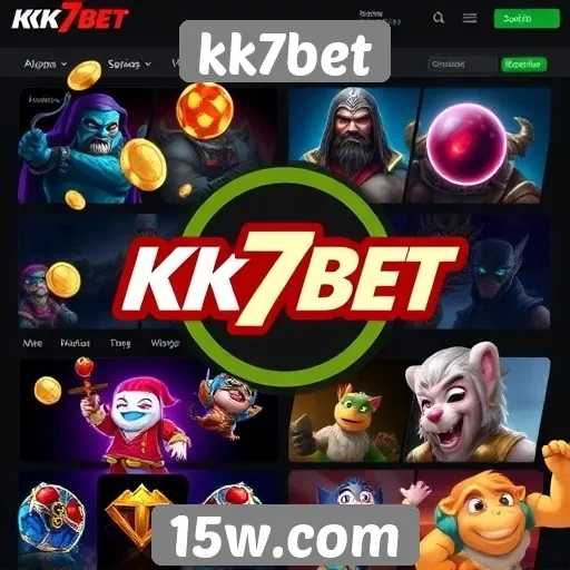 kk7bet oferece ampla variedade de jogos online