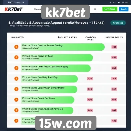 Experiência do usuário no site kk7bet avaliada